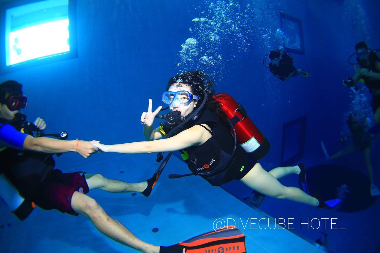 Divecube Hotel 타이중 외부 사진