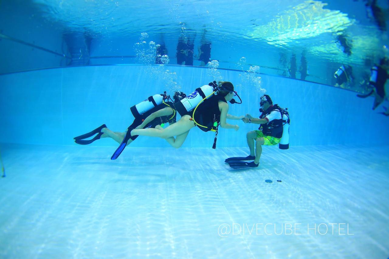 Divecube Hotel 타이중 외부 사진